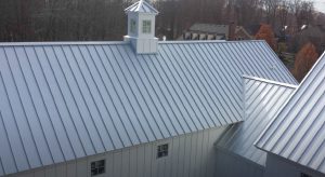 Coquitlam Roofers metal roof building project