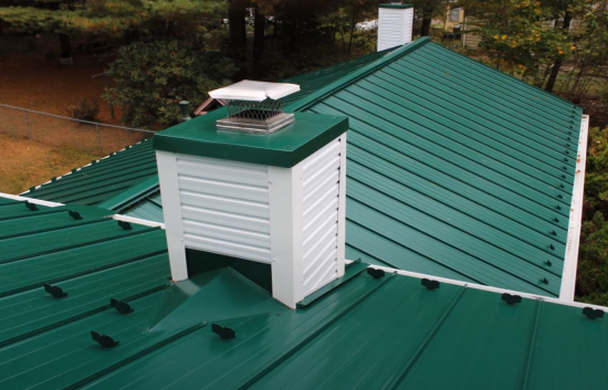 Coquitlam Roofers green metal roof